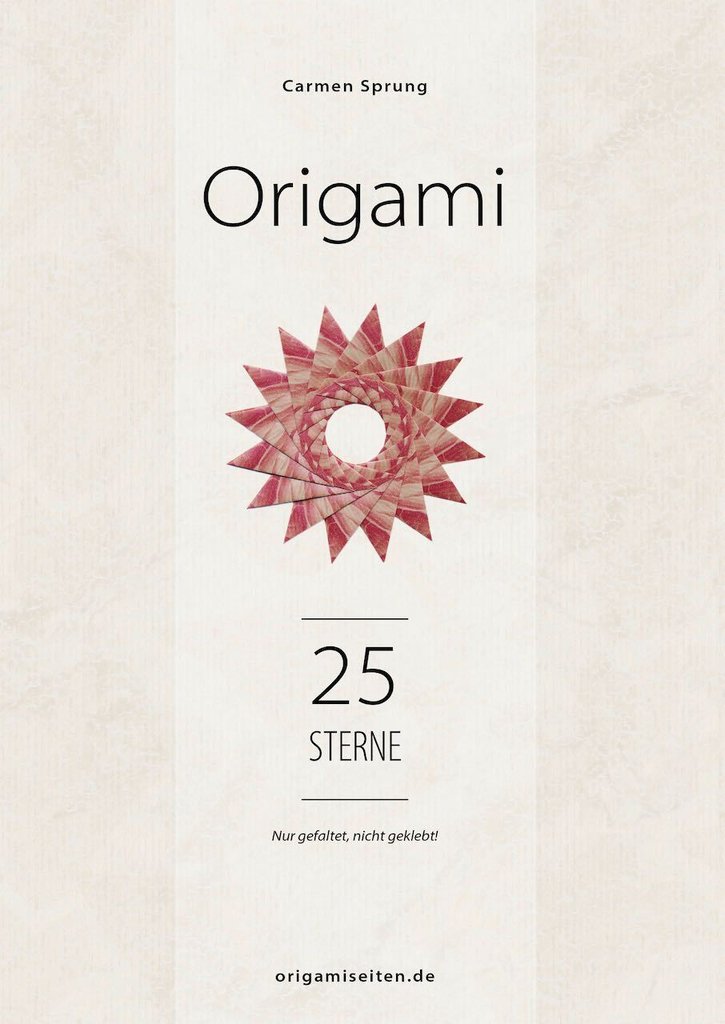ORIGAMI - 25 Sterne : page 27.