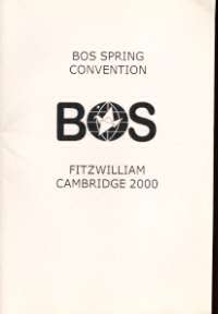 BOS Convention 2000 Spring : page 33.