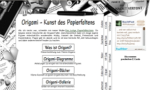 http://origami.nachtpoet.de : page 0.