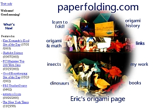 http://www.paperfolding.com : page 0.