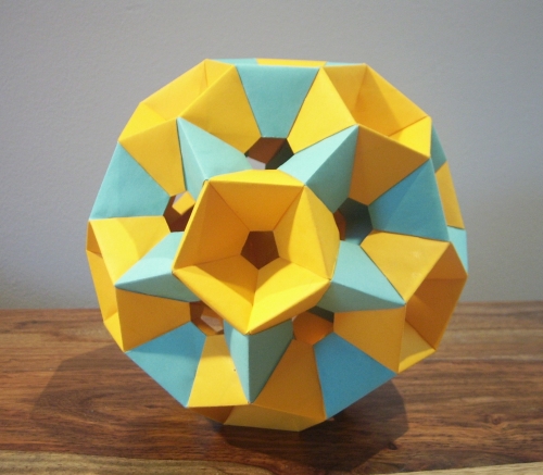 Truncated Icosahedron 90-Unit Structure
