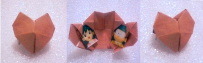 Heart picture holder