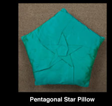 Pentagonal Star Pillow