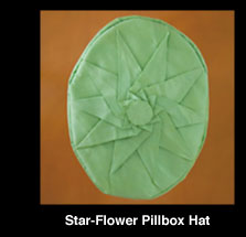 Star-Flower Pillbox Hat