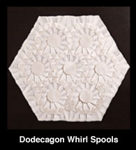 Dodecagon Whirl Spools