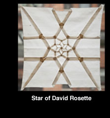 Star of David Rosette